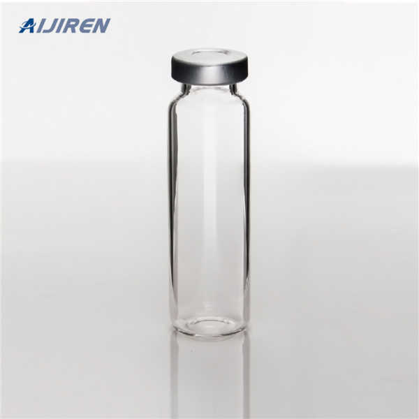 gc vials with crimp top in clear online from Alibaba